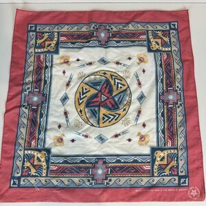 Vintage Wamcraft Southwestern Print Bandana 90s
